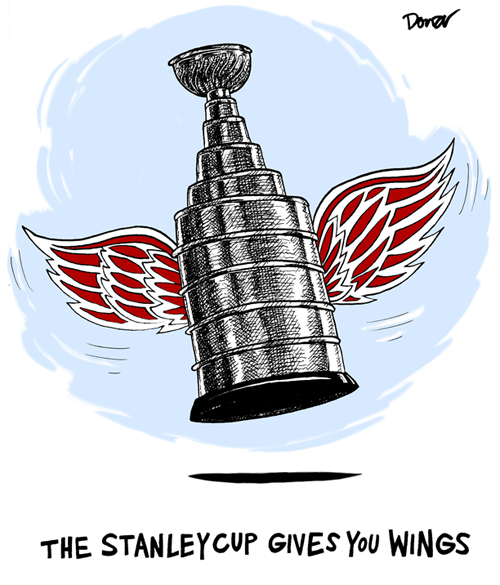 Red Wings win the Stanley Cup