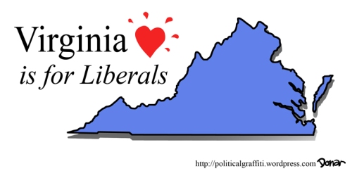 virginia is for liberals cartoon