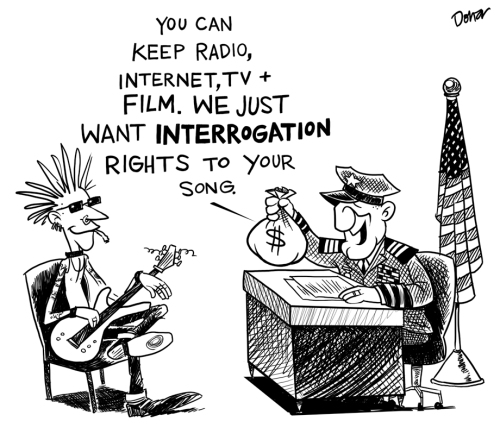 interrogation cartoon