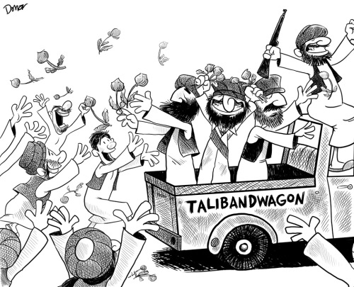 talibandwagon cartoon